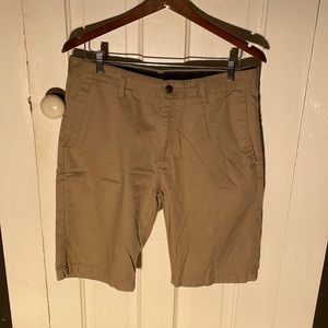 Khaki Volcom Shorts